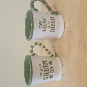 NWT Irish St. Patrick's Mug Set from Grassland Road
